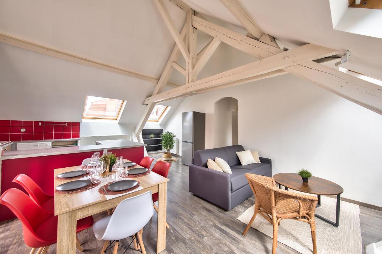 Appartement Cosy Chalon - Calme & Chaleureux Bagian luar foto